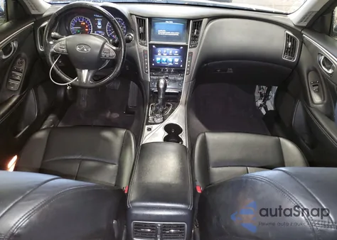 2014 Infiniti Q50 Base из США, поврежденный, VIN JN1BV7ARXEM687720